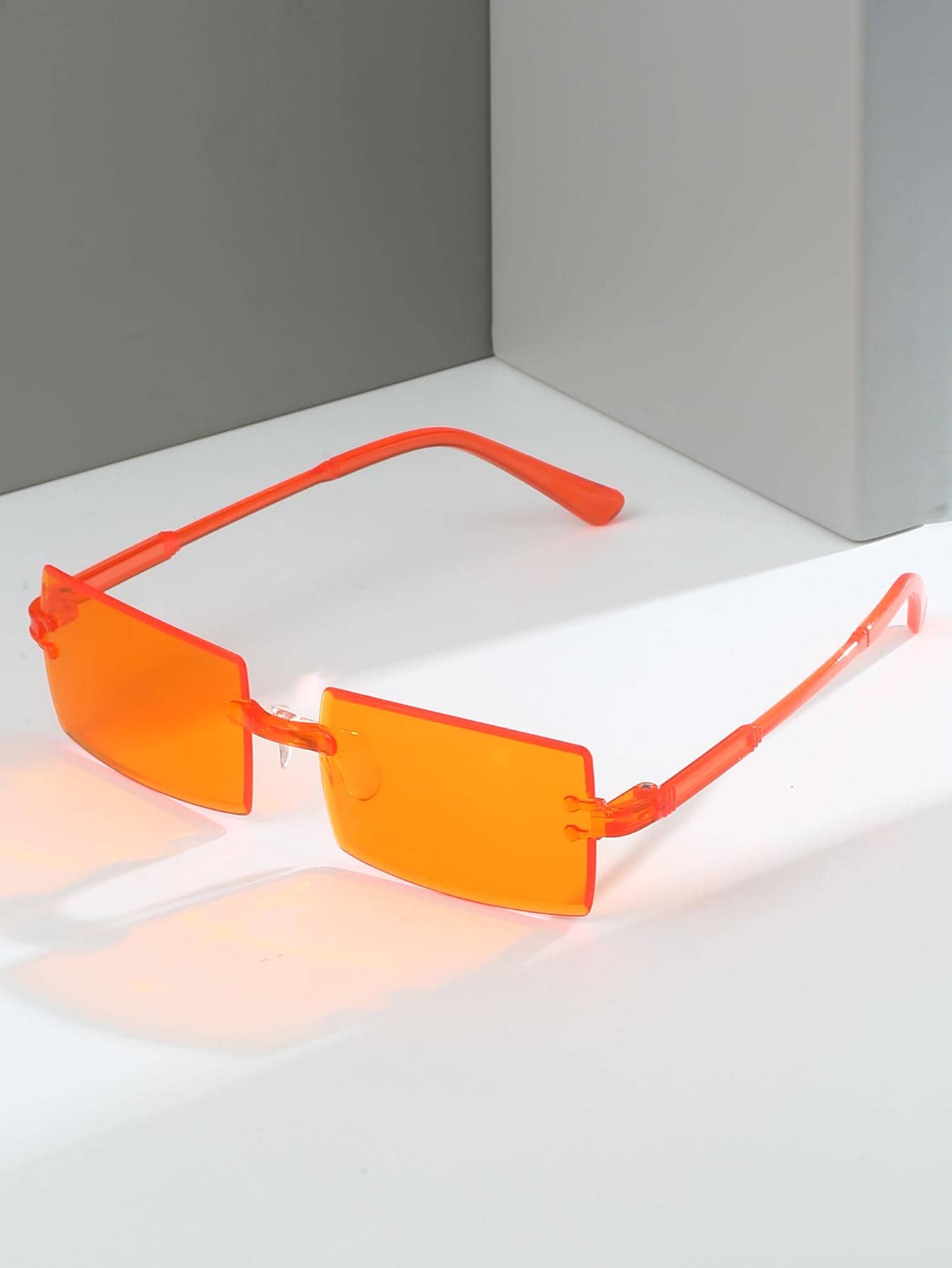TANGERINE Rimless Sunglasses